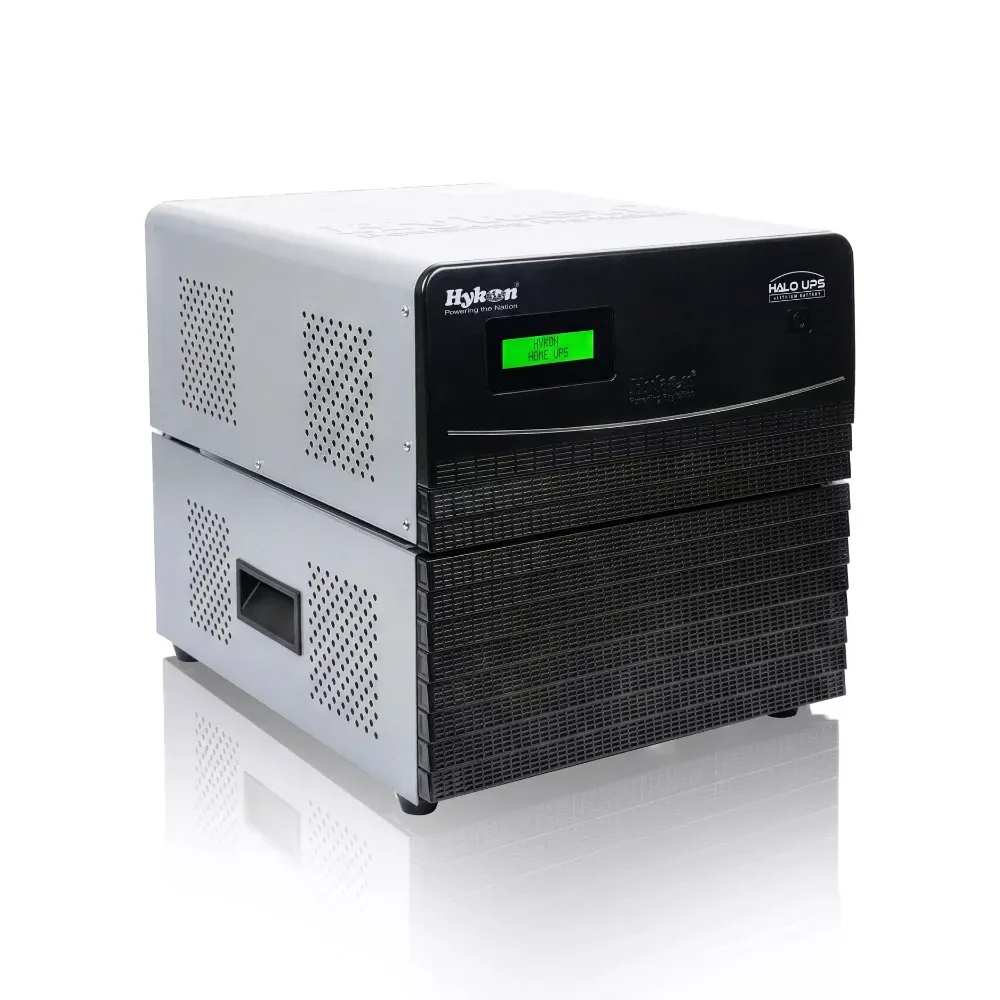 Hykon HALO HOME UPS-3000 Heavy Duty Modular Inverter with 24V Blade Cell Lithium Battery