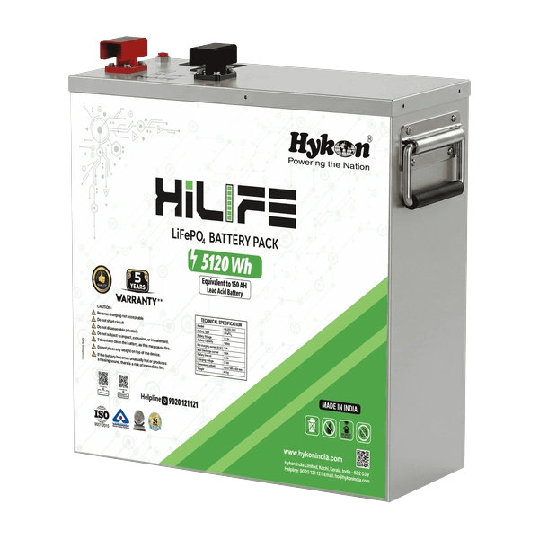 Hykon 51.2V 100Ah LiFePO4 Energy Storage Module