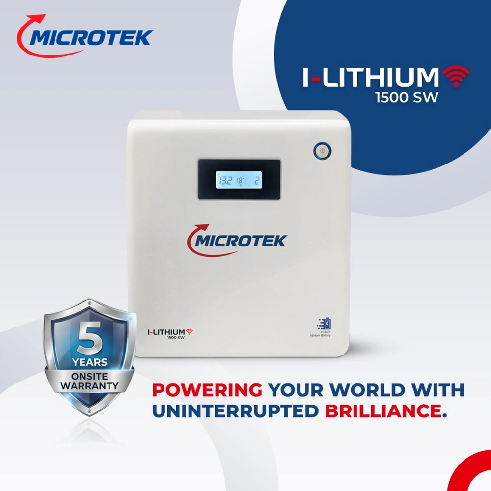 Microtek I-LITHIUM 5 Years Onsite Warranty Protection