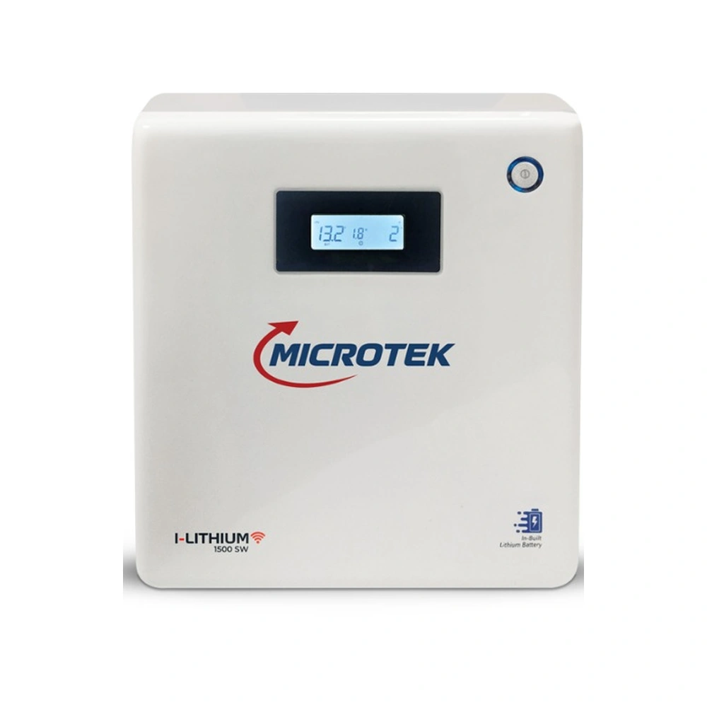 Microtek I-LITHIUM 1500 SW Pure Sine Wave Wall-Mounted Lithium Inverter